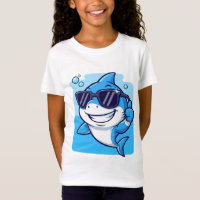 Cool Sunglasses Shark Thumbs‑Up Art