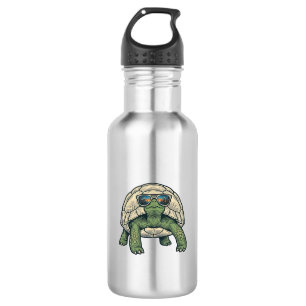 Cool Sunglasses Tortoise Vintage Vector Design_1 532 Ml Water Bottle