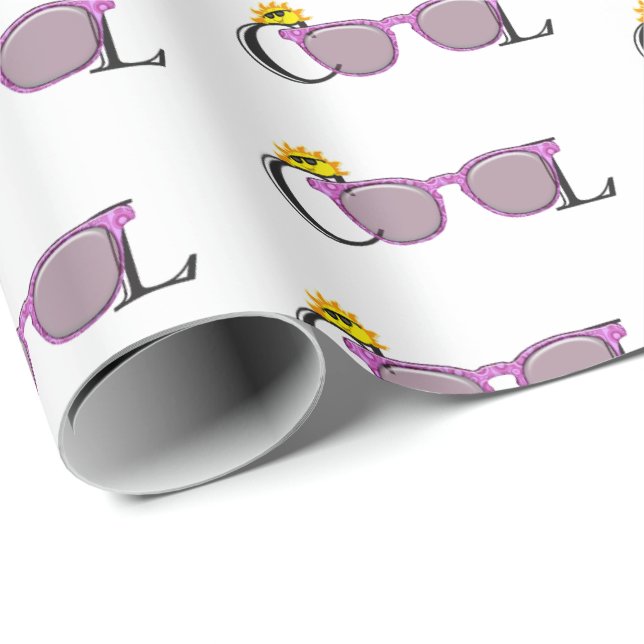 cool sunglasses wrapping paper (Roll Corner)