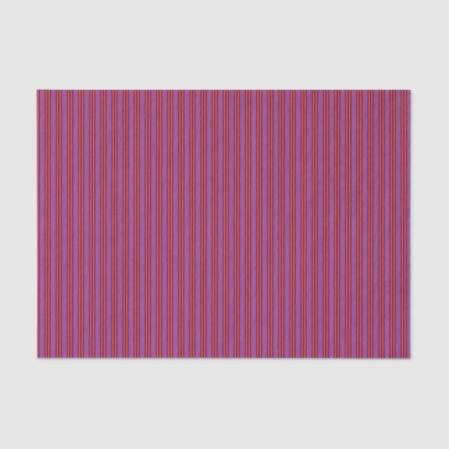 Cool Sunset Stripes Pattern Tissue Paper (Front)