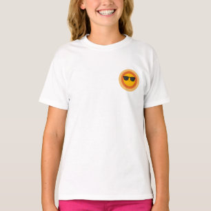 Cool Sunshine Face Kids T-Shirt