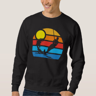 Cool Surface Water Skiing Sport  Skier Men And Wom Sweatshirt