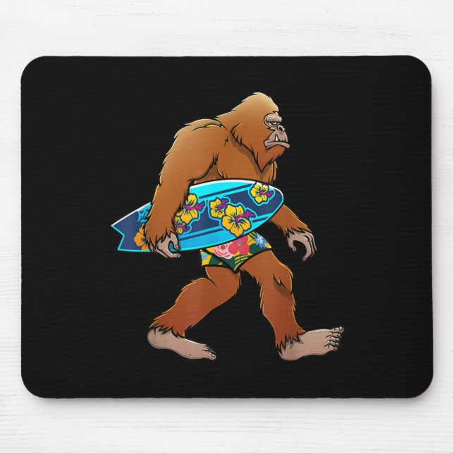 Cool Surfing Design For Men Women Surfer Surf Surf Mouse Pad (Front)