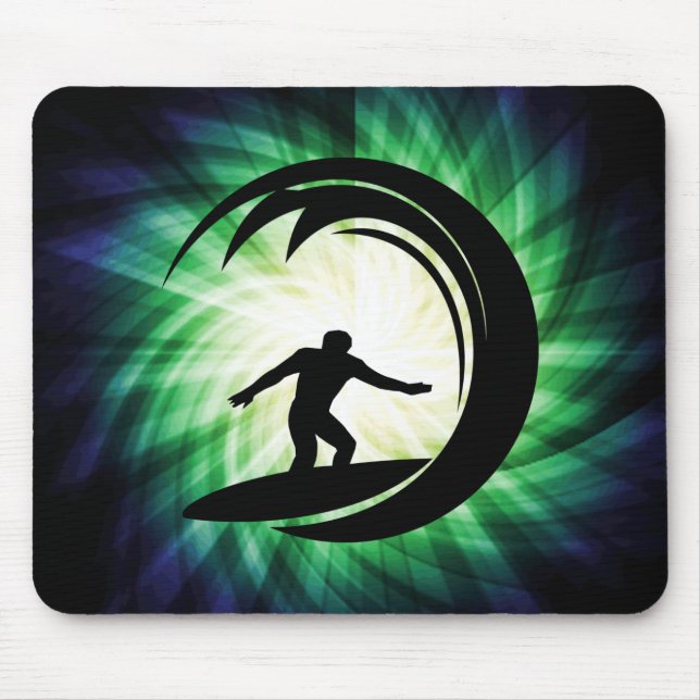 Cool Surfing Mouse Pad (Front)
