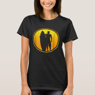 COOL SURFING Retro Surf Wave Ride Tee