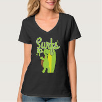 Cool Surfs Up Turtle Surfing Ocean Nature
