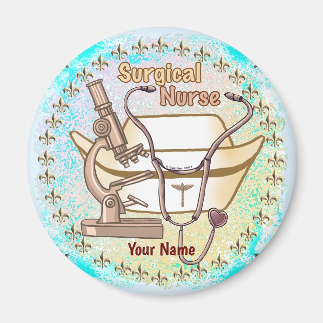 Cool Surgical Nurse magnet  (Front)