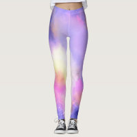 Cool Surreal Space Clouds Watercolor Design