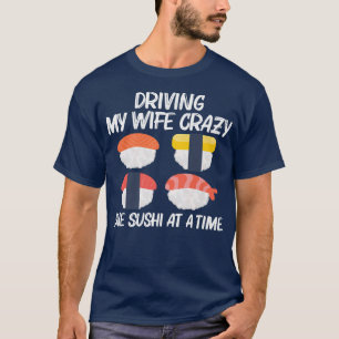 Cool Sushi For Men Dad Japanese Sashimi Seafood Ri T-Shirt
