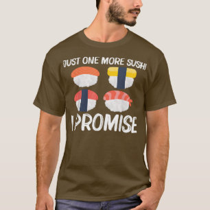 Cool Sushi For Men Women Japanese Sashimi Seafood  T-Shirt