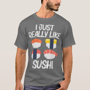 Cool Sushi For Men Women Japanese Sashimi Seafood  T-Shirt