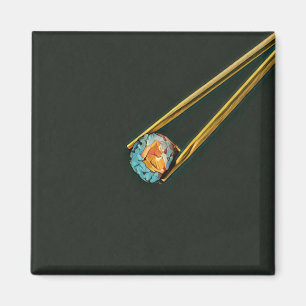 Cool sushi gift magnet