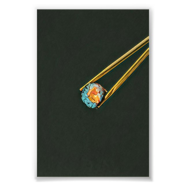 Cool sushi gift photo print (Front)