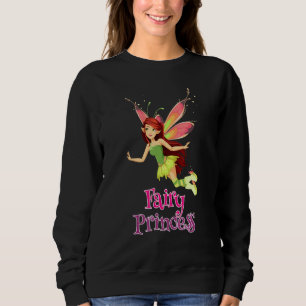 Cool Sweetest Fairy Princess Illustration Graphic Sweatshirt