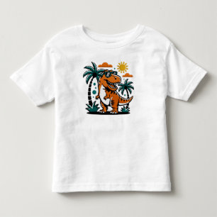 Cool T-Rex Dinosaur Toddler T-Shirt