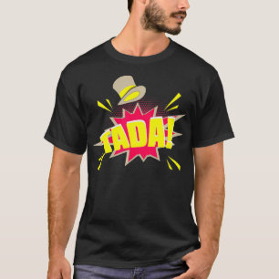Cool Tada Magic Trick Comic Style Magicians gift  T-Shirt