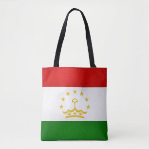 Cool Tajikistan Flag Fashion Tote Bag