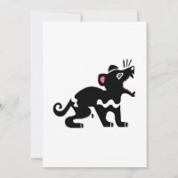 Cool Tasmanian DEVIL -Endangered animal graphic