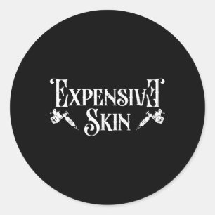 Cool Tattoo Design For Men Women Tattoo Artist Tat Classic Round Sticker
