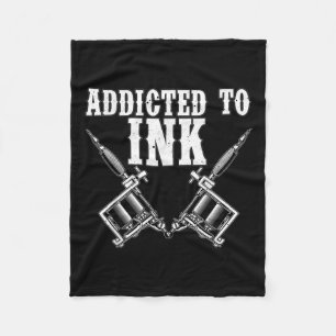 Cool Tattoo Lover Art For Men Women Tattooer Tatto Fleece Blanket