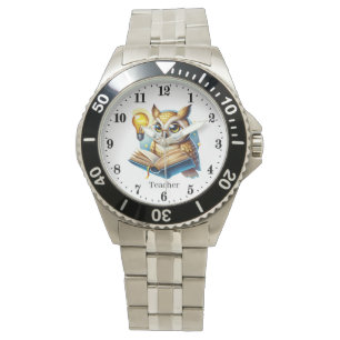 Cool Teacher owl customisable Watch