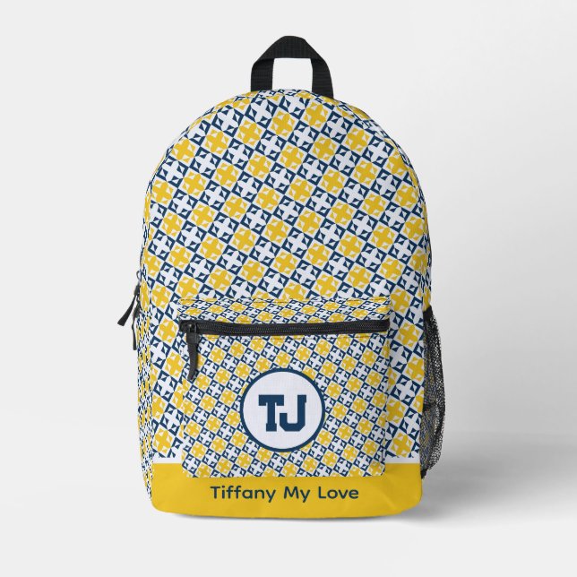 Cool Team High School Teen Backpack (Front)
