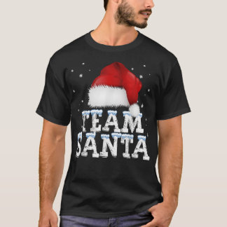 Cool Team Santa Xmas Tree Family Matching Pyjamas T-Shirt