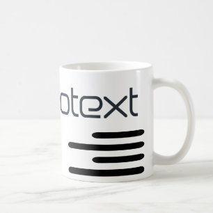 Cool Technotext Techno Text Coffee Mug