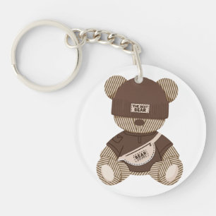 Cool Teddy Bear: Best Bear Design Key Ring