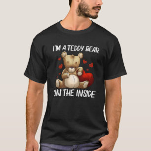 Cool Teddy Bear Gift For Men Women Plush Stuffed T T-Shirt