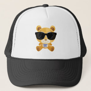 Cool Teddy Bear Trucker Hat