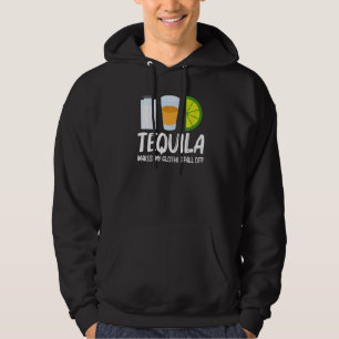 Cool Tequila For Men Women Lime Salt Alcoholic Liq Hoodie