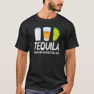 Cool Tequila For Men Women Lime Salt Alcoholic Liq T-Shirt