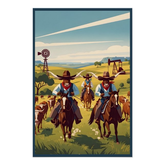 Cool Texas Poster (Front)