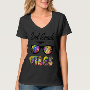 Cool Tie Die Back To School Ready To Crush Second  T-Shirt