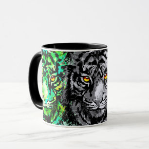 Cool Tiger Artwork - Wildlife Big Cats - Tiger Mug