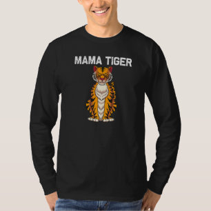 Cool Tiger For Women Mom Bengal Tiger African Tige T-Shirt