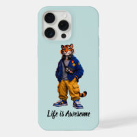 Cool Tiger in Streetwear Art - Urban Style Tiger