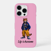 Cool Tiger in Streetwear Art - Urban Style Tiger