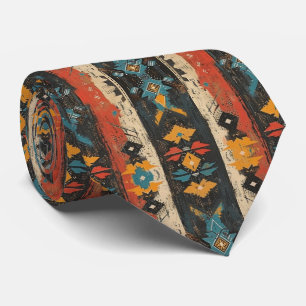 Cool tiled Aztec pattern  Tie