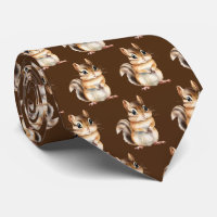 Cool tiled chipmunk pattern