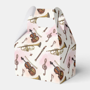 cool tiled music lovers party favour box