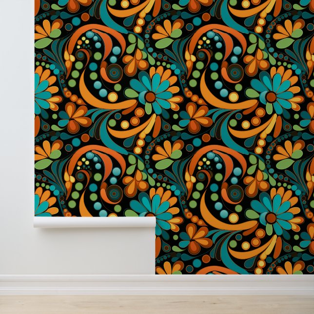 Cool tiled retro pattern  wallpaper (Application)
