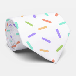 cool tiled sprinkle pattern  tie