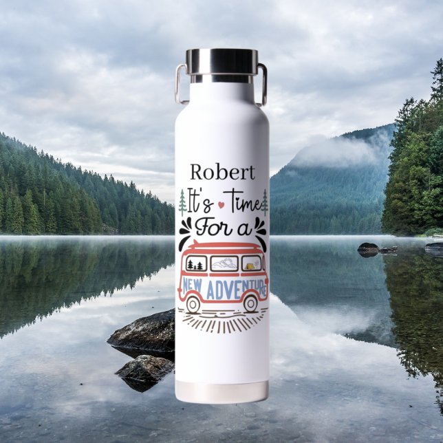 cool time new adventure add name water bottle (Creator Uploaded)