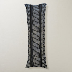 Cool Tire Rubber Automotive Texture Decor Body Cushion