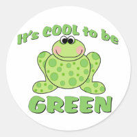 Cool to be Green FROG