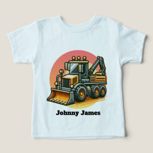 Cool Toddler Boys construction customizable 
