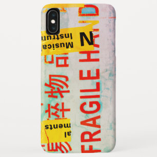COOL Torn FRAGILE Marking w Chinese Characters Case-Mate iPhone Case