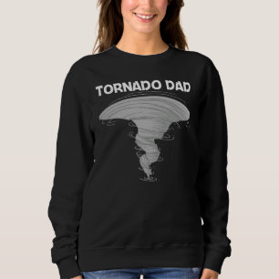 Cool Tornado For Dad Men Storm Tornado Sweatshirt